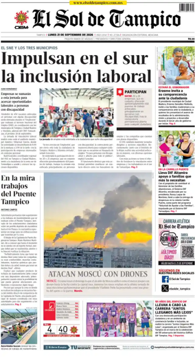 Cover of El Sol de Tampico