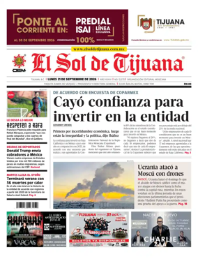 Cover of El Sol de Tijuana