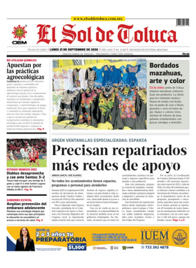 Cover of El Sol de Toluca