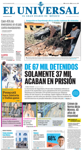 Cover of El Universal