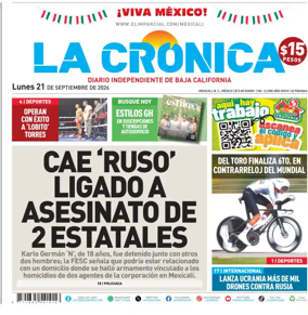Cover of La Cronica