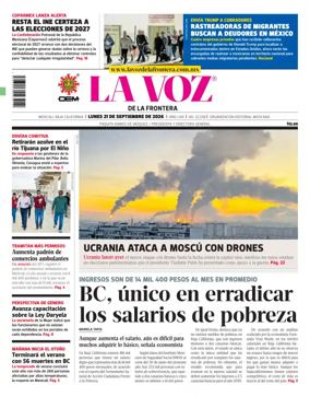 Cover of La Voz de la Frontera