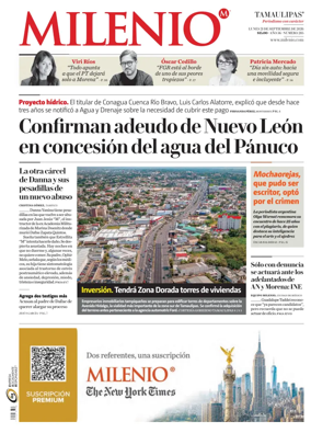 Cover of Milenio Tamaulipas
