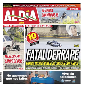 Cover of Periodico Al Dia (Leon)