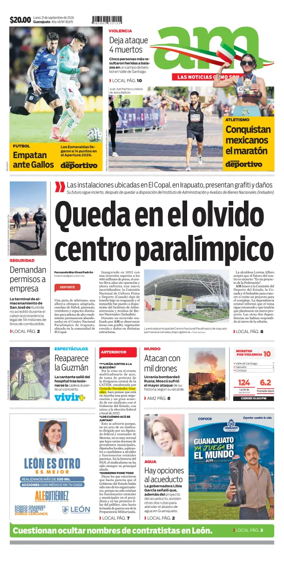 Cover of Periodico AM (Leon)