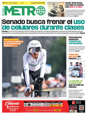 Cover of Publimetro Merida