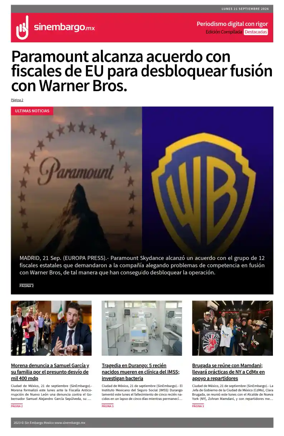 Cover of Sin Embargo destacadas
