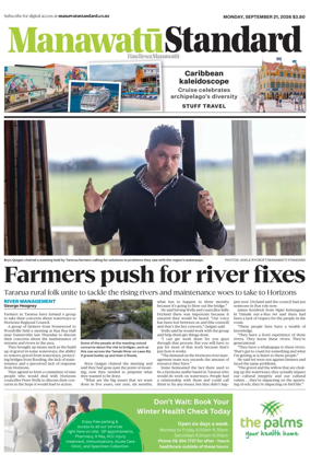 Cover of Manawatu Standard