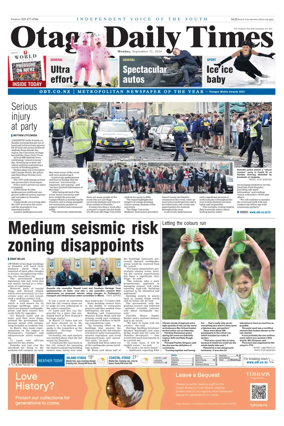 Cover of Otago Daily Times