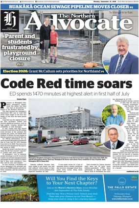 Cover of The Northern Advocate