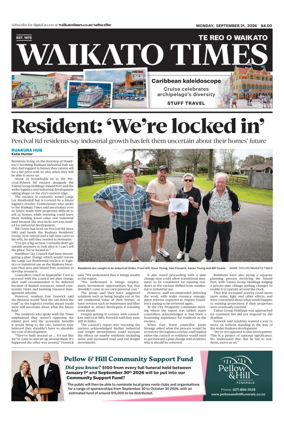 Cover of Waikato Times