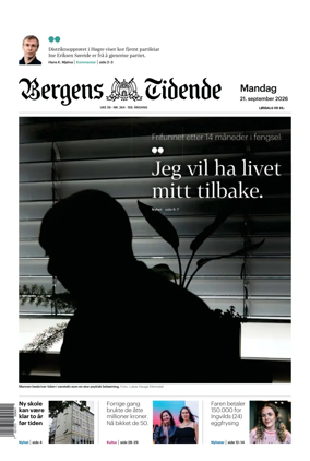 Cover of Bergens Tidende