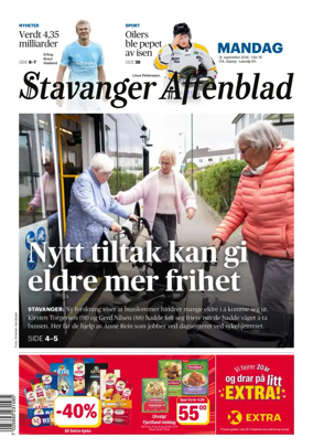 Cover of Stavanger Aftenblad