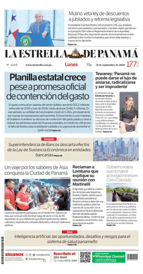 Cover of La Estrella de Panama