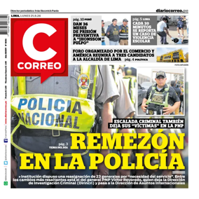 Cover of Diario Correo