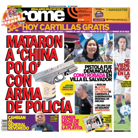 Cover of Diario Trome