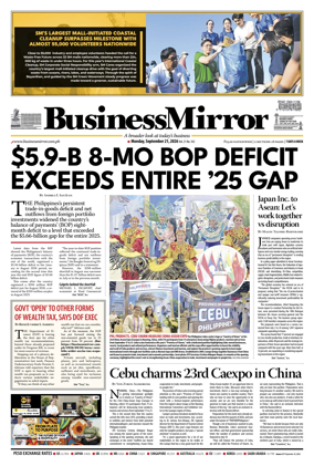 Cover of BusinessMirror