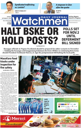 Cover of Watchmen Daily Journal
