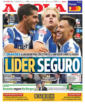 Cover of A BOLA (Portuguese)