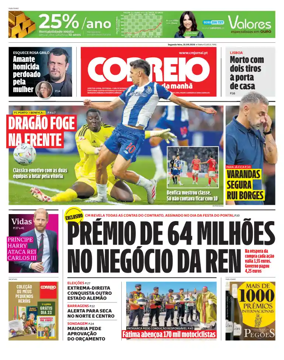 Cover of Correio da Manha