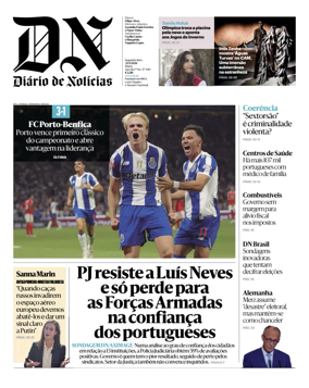 Cover of Diario de Noticias