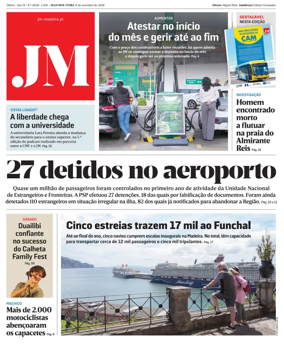 Cover of Jornal Madeira