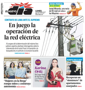 Cover of El Nuevo Dia
