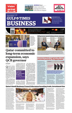 Cover of Gulf Times Business