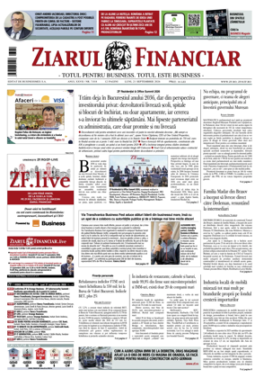 Cover of Ziarul Financiar