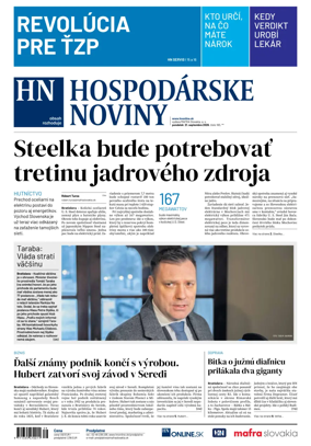 Cover of Hospodarske noviny