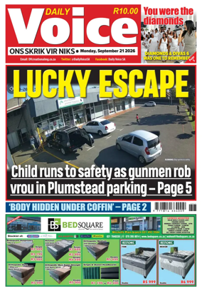 Cover of Daily Voice (South Africa)