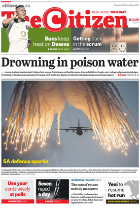 Cover of The Citizen (Gauteng)