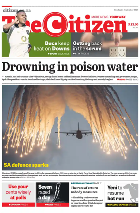 Cover of The Citizen (KZN)