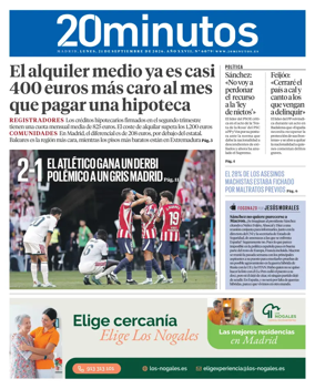 Cover of 20 Minutos Madrid