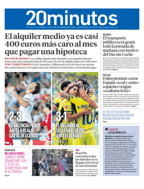 Cover of 20 Minutos Valencia