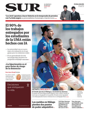Cover of Diario Sur_Ultima