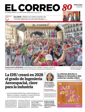 Cover of EL Correo (Alava)