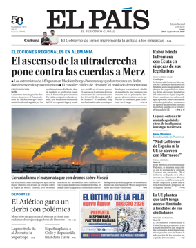 Cover of EL PAIS Valencia