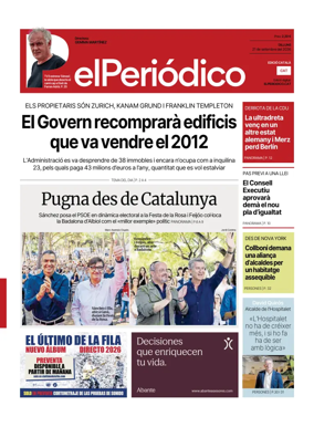 Cover of El Periodico - Catala