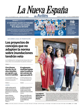 Cover of La Nueva Espana (Aviles)