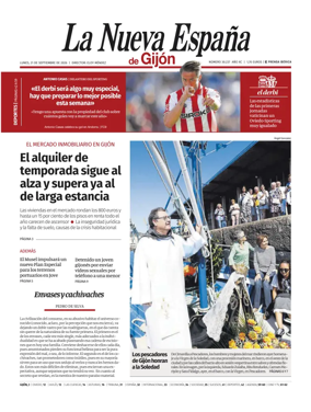Cover of La Nueva Espana (Gijon)