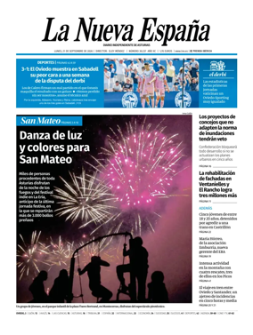 Cover of La Nueva Espana (Oviedo)