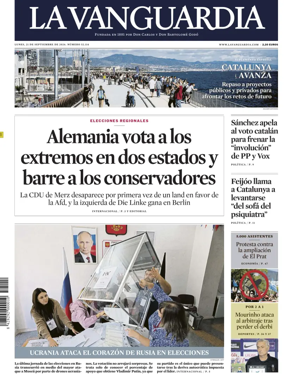 Cover of La Vanguardia (1st Edition)