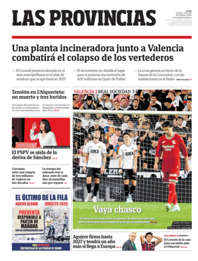 Cover of Las Provincias_(Valencia)