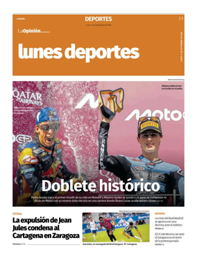 Cover of Lunes Deportes