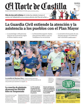 Cover of Norte de Castilla (Palencia)