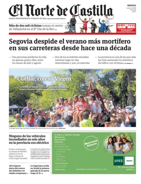 Cover of Norte de Castilla (Segovia)