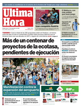 Cover of Ultima Hora
