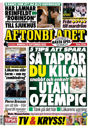 Cover of Aftonbladet