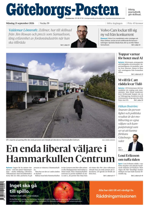 Cover of Goteborgs-Posten